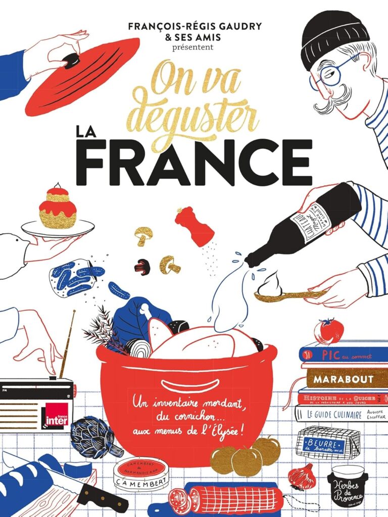 On va déguster la france livre cuisine